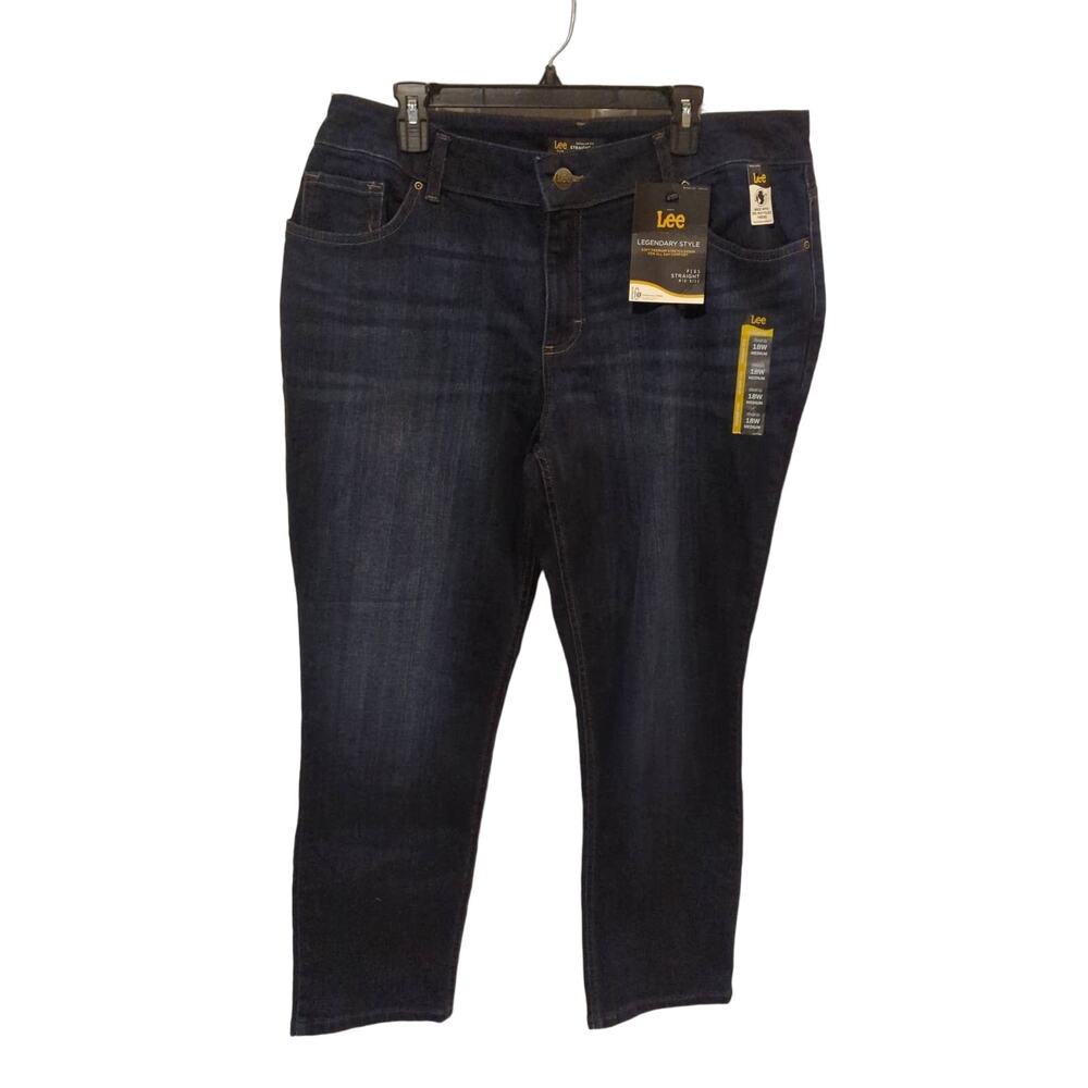 Lee Straight Leg Jeans, NWT, 18W